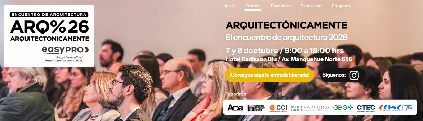 Encuentro de Arquitectura ARQ%26 – Arquitectónicamente 2026